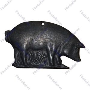 2/$14 💀| Metal Pig Ornament